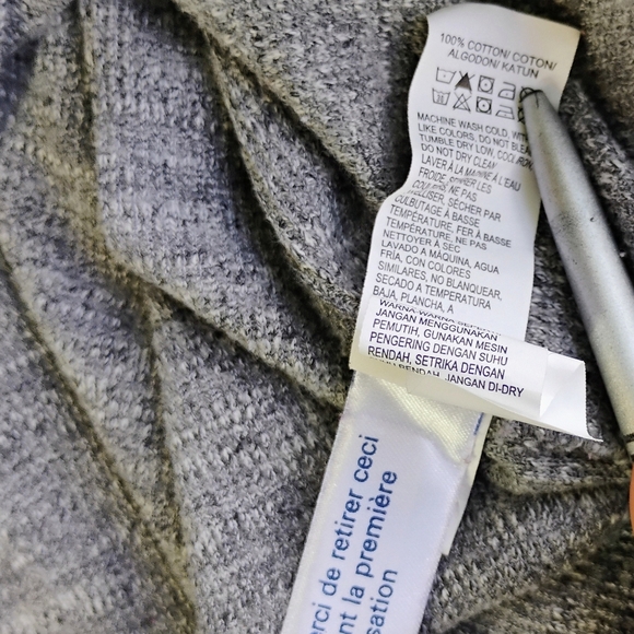 Lucky Brand Henley Shirt Mens XXL Gray Waffle Knit Thermal Outdoors Classic - Picture 6 of 10